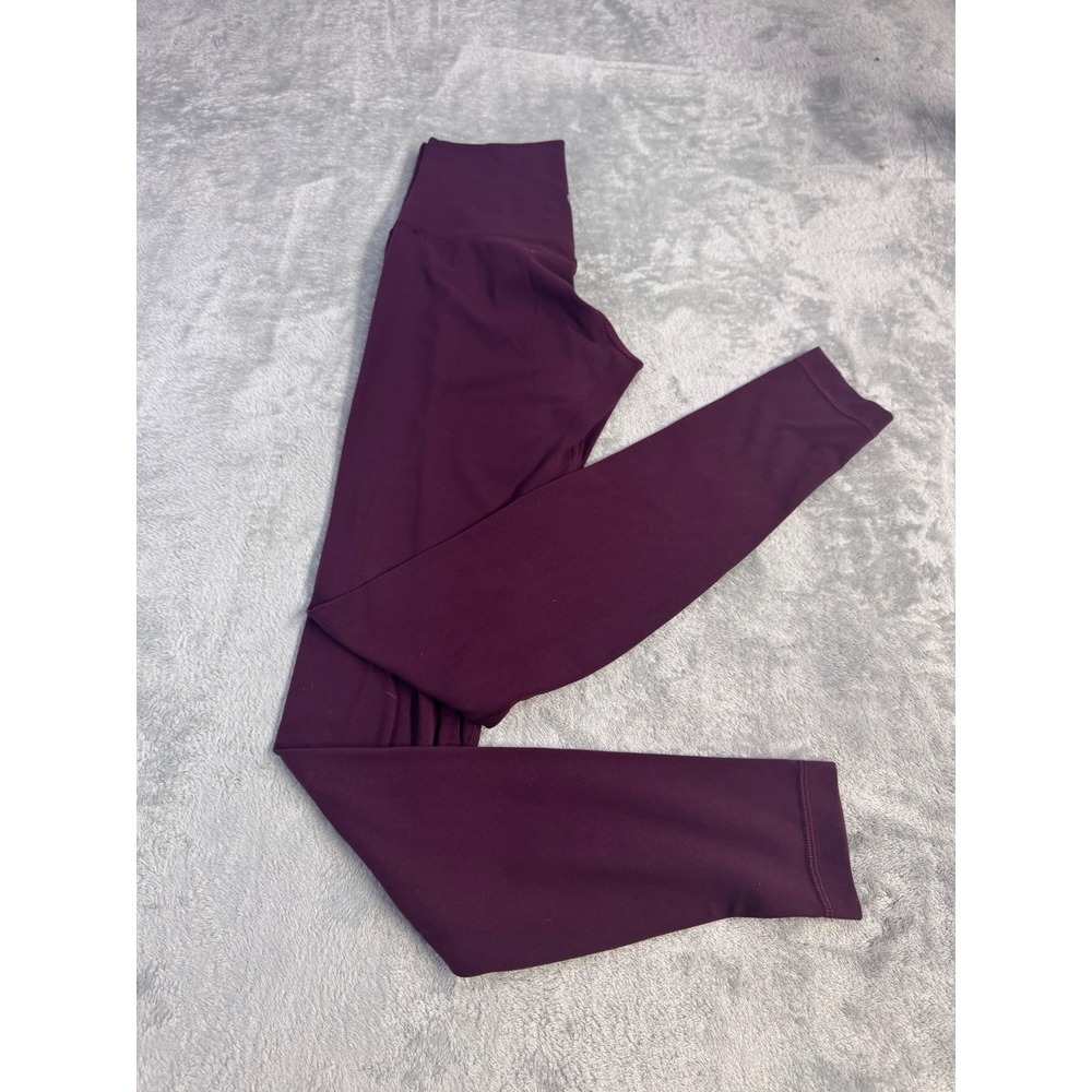 Lululemon Wunder Under High-Rise Tight 28 Luxtreme Burgundy Yoga Pants Size 4